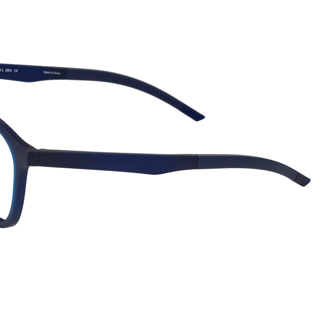 OWNDAYS | MOVE Matte Navy Full Rim Wellington left side